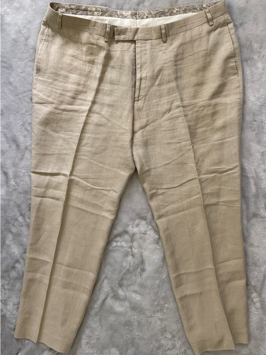 Ralph Lauren Other - Ralph Lauren Beige Linen Dress Pants